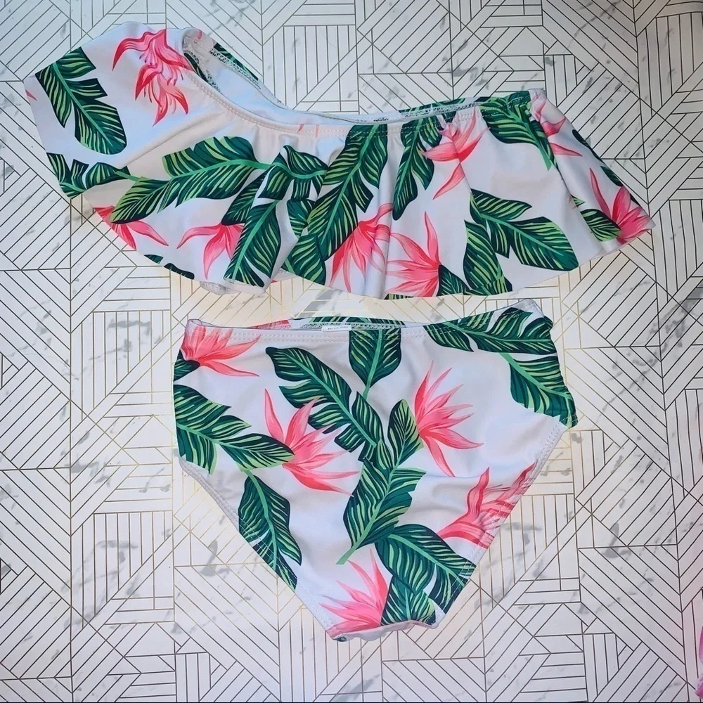 Floral Girl’s Two Piece